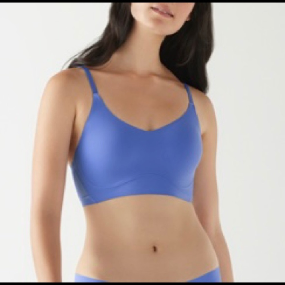 True Body Lift Mesh Triangle Bra Amparo Blue Small